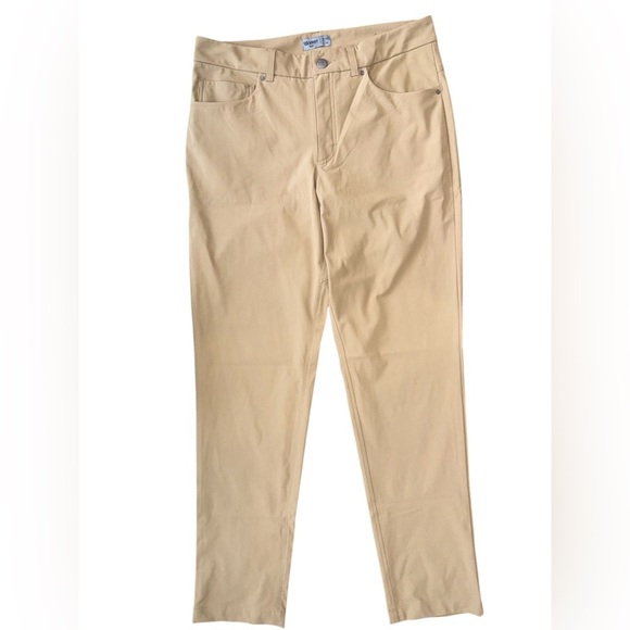 VRST Men's Khaki Performance Golf Pants - Picture 1 of 12